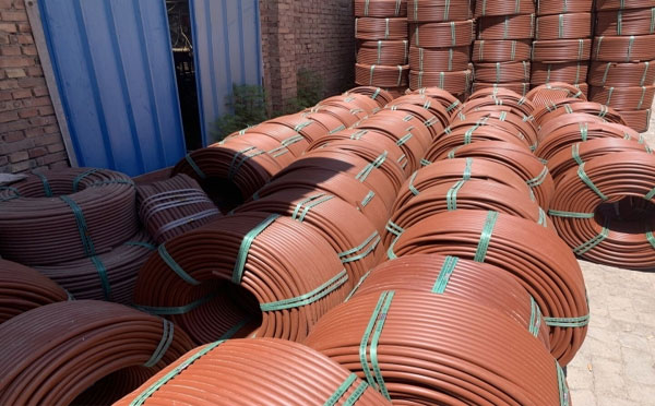 青湖路街道穿线管